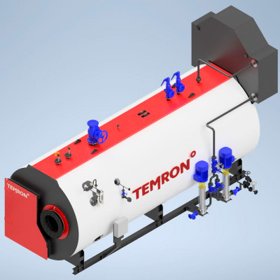 Паровой трехходовый котел высокого давления Temron SH 12